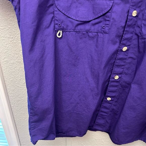 Columbia Collegiate PFG Tamiami Short-Sleeve Button-Down Shirt for Men’s Medium - Picture 5 of 16